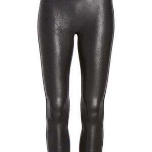 Spanx faux leather leggings from Nordstrom large